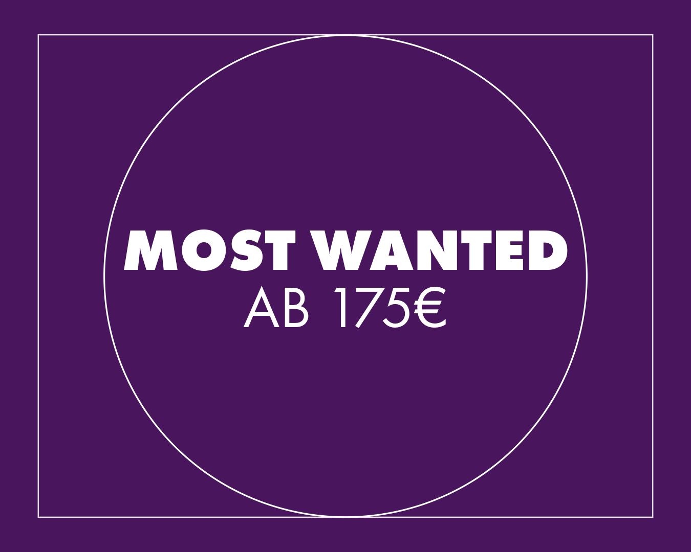 Laserhaarentfernung most wanted 175€
